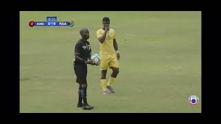 HIGHLIGHTS  Angola U20 vs South Africa U20  SemiFinals  CAF AFCONU20 2025  COSAFA Qualifier [upl. by Liagiba]