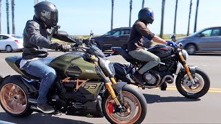 Riding My Lamborghini Diavel for the First Time [upl. by Nnaeirual]