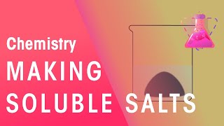 Making Soluble Salts  Acids Bases amp Alkalis  Chemistry  The Fuse School [upl. by Cowles]