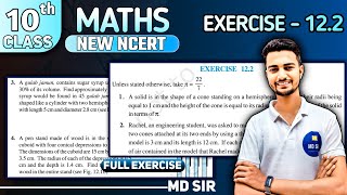 Class 10 Maths Chapter 12  Surface Areas and Volumes  Exercise 122 Solutions [upl. by Gorey]