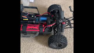 Arrma Senton 4x4 mega 550 Brushless conversion [upl. by Larsen]