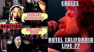 Eagles  Hotel California Live 1977 REACTION [upl. by Rafaj]