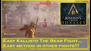 Assassins Creed Odyssey Easy Kallisto the Bear Fight [upl. by Astera]