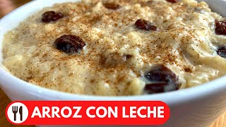 COMO PREPARAR EL MEJOR ARROZ CON LECHE  SUPER CREMOSO [upl. by Helali]