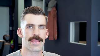 The Making of a Thick A Mustache Time Lapse [upl. by Ilyssa]