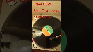 Donna Summer I feel love 80s oldiesbutgoodiesgreatesthits vinylcommunity vinyl disco [upl. by Ahsi210]