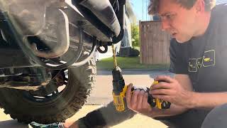 1997 Tacoma RCI Skidplate Install [upl. by Walton]