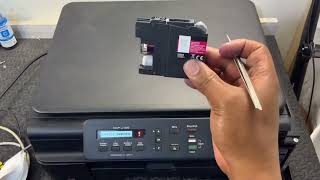 How to refill cartridge of Brother printer [upl. by Nnaitsirhc289]