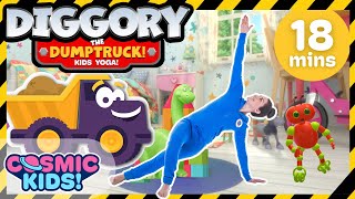 Diggory the Dumptruck  A Cosmic Kids Yoga Adventure [upl. by Ader]