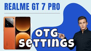 Enable OTG to connect usb  pendrive Realme GT 7 Pro  USB Pendrive settings  OTG settings [upl. by Leanora]