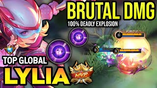 LYLIA BEST BUILD 2023  TOP GLOBAL LYLIA GAMEPLAY  MOBILE LEGENDS✓ [upl. by Nirot978]