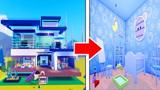 Secret Baby Nursey Hidden In The New House In Roblox Livetopia Halloween Update [upl. by Reginald]