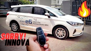 BYD E6 is Here Detailed Review of BYD E6 😍  Electric Vehicle ✅  Interior  Exterior  Feature [upl. by Rozanna]