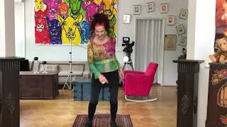 Virus Killing Dance Pop Corona Performed By Finnish Dance Legend Aira Samulin Age 93 [upl. by Bajaj]