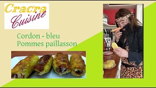 Recette de cordonbleu avec pommes paillasson [upl. by Aid116]