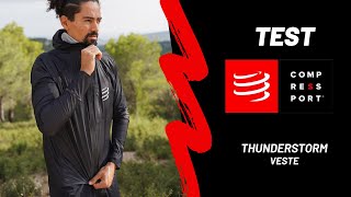 TEST amp AVIS  Review  → Veste Compressport Thunderstorm 2575 testée par Serge Fortini [upl. by Radbourne]