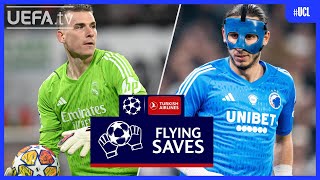 UCL Great Saves of the Week  Lunin Grabara [upl. by Oigimer808]