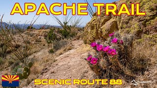 APACHE TRAIL Scenic Route 88 ARIZONA [upl. by Scoville]