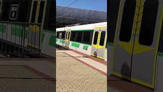 Metronet C 129 Set arriving at Warwick Station Formerly known as Transperth Trains transperth [upl. by Diogenes]