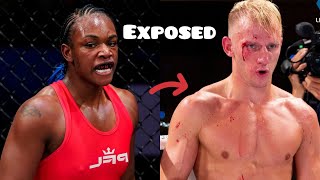 Pro Female Boxer Clarissa Shields Gets KNOCKED OUT By Man [upl. by Alena]