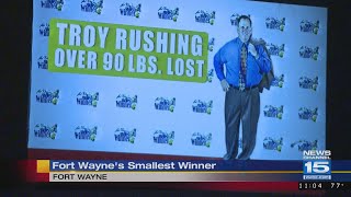 Champion of Fort Waynes Smallest Winner loses 96 pounds [upl. by Ecnarret]