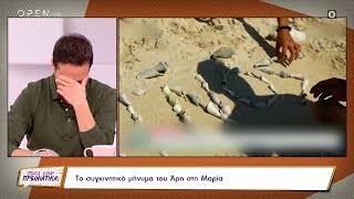 Survivor Η συγκίνηση του Δημήτρη Μακαλιά με αφορμή το μήνυμα του Άρη Σοϊλέδη στην Μαρία  OPEN TV [upl. by Wagner125]