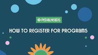 Quick How To Video Register for a Pedalheads program [upl. by Krigsman]