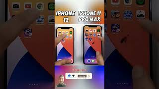 iPhone 12 versus iPhone 11 Pro Max comparison video iphone16promax unboxingsmartphone ytshorts [upl. by Irmo]