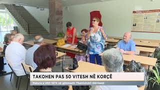 Takohen pas 50 vitesh në Korçë Matura e vitit 1974 në gjimnazin Themistokli Gërmenji [upl. by Hasila]