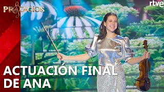 ACTUACIÓN FINAL DE ANA MOLINA VIOLÍN  Prodigios  Final [upl. by Airol]