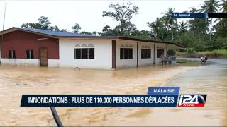 Inondations monstres en Malaisie [upl. by Ajiat]