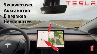 Was kann der Erweiterte Autopilot EAP von Tesla Lohnen sich die 3800€ Aufpreis [upl. by Brenn]