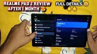 REALME PAD 2 REVIEW AFTER 1 MONTH  REAME PAD 2 [upl. by Balsam]