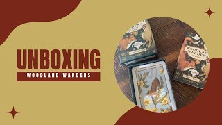 Unboxing the Woodland Wardens deck by Jessica Roux [upl. by Anerda712]