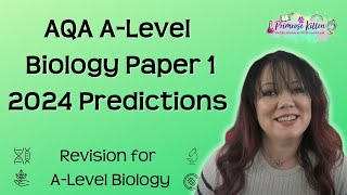 AQA ALevel Biology Paper 1  2024 predictions [upl. by Maitilde580]