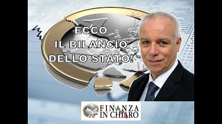 ECCO IL BILANCIO DELLO STATO [upl. by Sylram114]