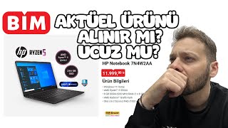 BİM 8 ARALIK Aktüel  HP Notebook 7N4W2AA [upl. by Cerf646]