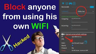 netcut wifi speed control limit speed for wifi netcut pc wifi hacking  Hindi Urdu  M Khawar [upl. by Ettessil]