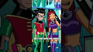 Adorable Moments of Robin and Starfire  Teen Titans Love Story [upl. by Nnek322]