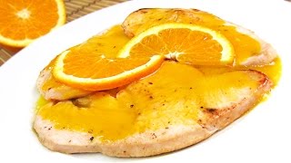 Filetes de Pechuga de Pavo a la Naranja [upl. by Roosnam]