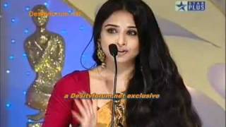 Diva Rekha at star screen awards 2010mpg [upl. by Wiburg39]