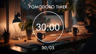 STUDY WITH ME  Pomodoro Timer 305 ★︎ Lofi Mix • Effectively Study Morning • Focus Station [upl. by Atirehc]