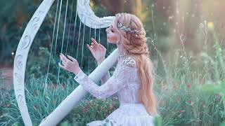 Relaxing Ambience 😌 Beautiful Harp Music to Relax 😌 Calm Harp Instrumental [upl. by Arbmat]