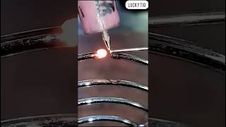 fill gaps with tig welding 🥽 tig argon [upl. by Danni]