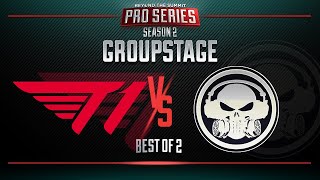 T1 vs Execration Game 1  BTS Pro Series 2 SEA  Group Stage w MLP [upl. by Sorac]