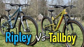 2020 Ibis Ripley VS 2020 Santa Cruz Tallboy  Who will be crowned King of the Short Travel 29er [upl. by Devinne]