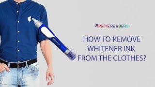 How to remove whitener ink from the clothes [upl. by Anbul]