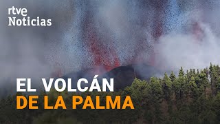 Entra en ERUPCIÓN el VOLCÁN en la Cumbre Vieja de LA PALMA l RTVE Noticias [upl. by Valonia281]