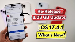 iOS 1741 RERelease  What’s New BIG PROBLEM Solved [upl. by Niatirb16]