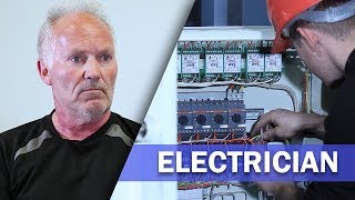 Job Talks  Electrician  Tom Explains the 3 Types of Electrician Licenses [upl. by Ennaed]